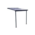 NADSTREEK ZA TERASO PALRAM SIERRA, SIVA/TRANSPARENT 2,3X2,3M